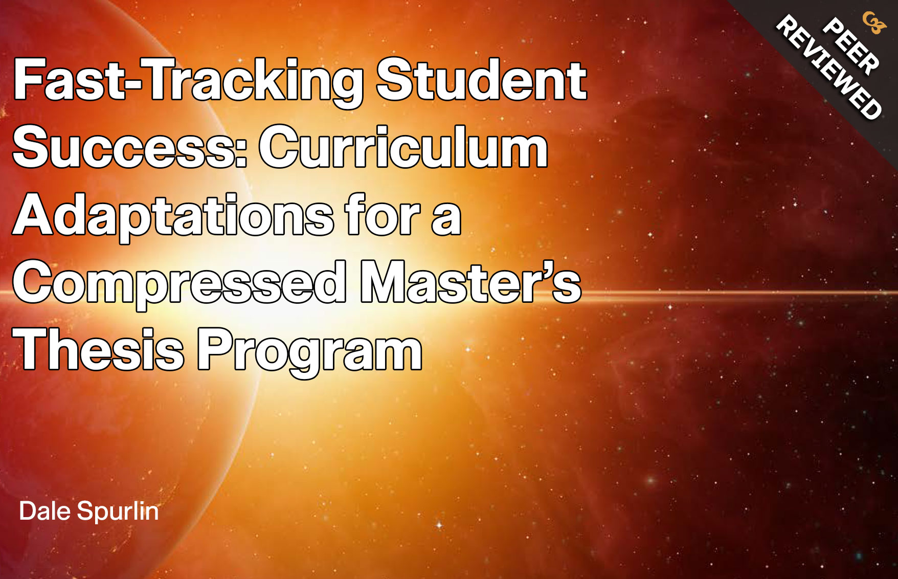 Fast-Tracking Student Success