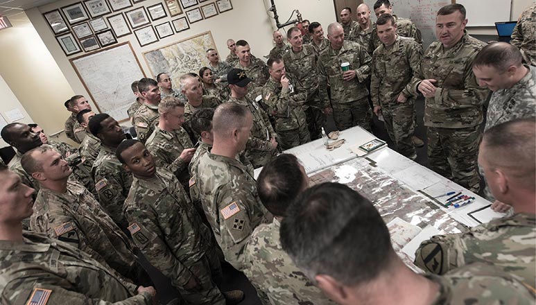 Leaders from across 2nd Armored Brigade Combat Team