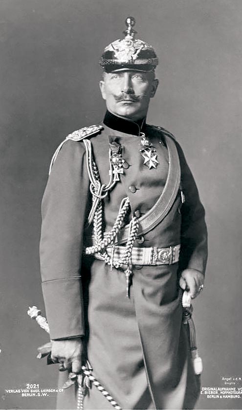 Kaiser Wilhelm II, emperor of Germany