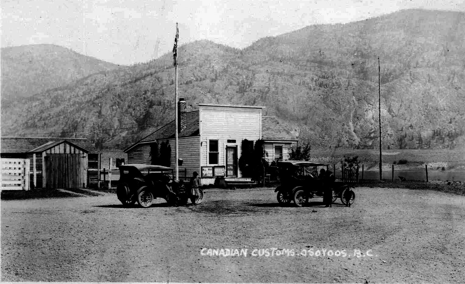 Canada Customs at Osoyoos, 1922