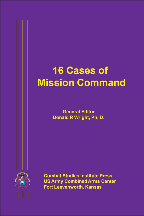 16 Cases in Mission Command- cover