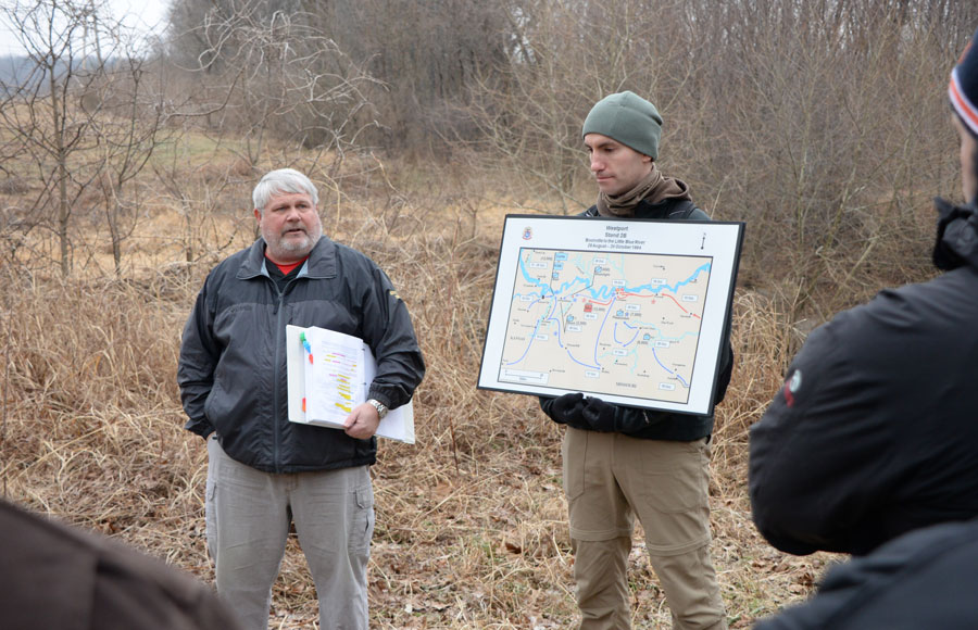 Conducting Westport Staff Ride