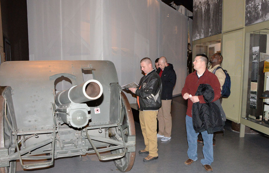Visiting the WWI Museum