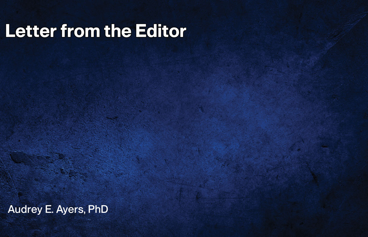 Letter from the Editor