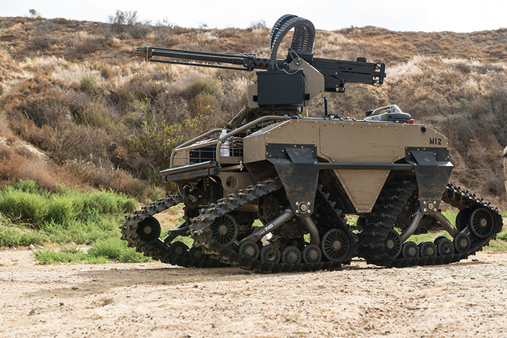 5th Marine Regiment test new equipment such as the unmanned Multi-Utility Tactical Transport (MUTT)