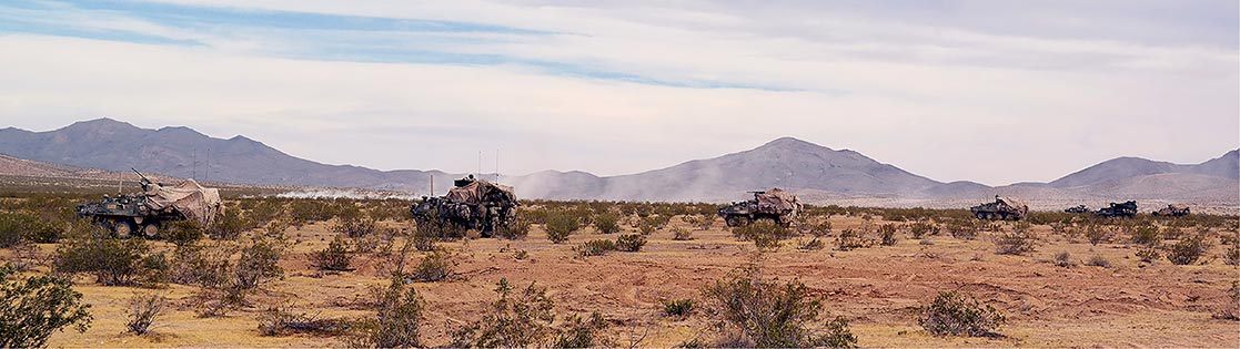 Strykers from Company C, 5th Battalion, 20th Infantry Regiment