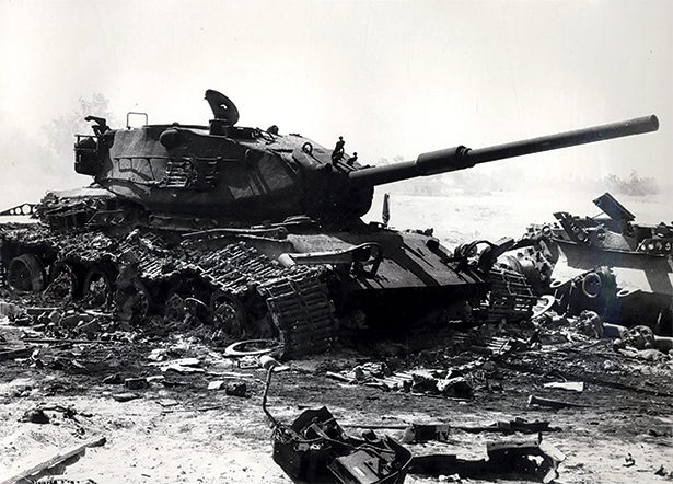 Israeli_M60_wreckage