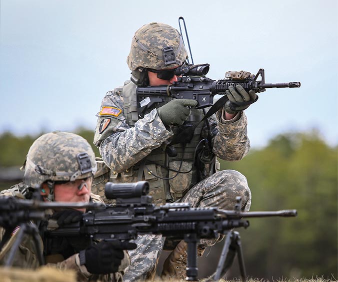 U.S. Army 1-114th Infantry Regiment conducts Light Sniper Training