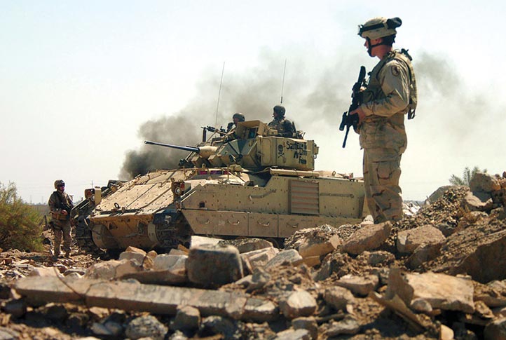 Soldiers of the 2nd Battalion, 11th Armored Cavalry Regiment
