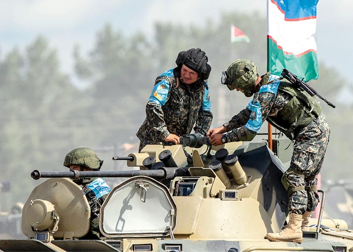 President of the Republic of Uzbekistan and Supreme Commander-in-Chief of the Armed Forces Shavkat M. Mirziyoyev 