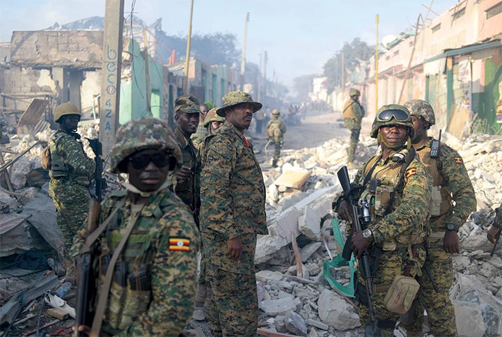 Brig. Gen. Kayanja Muhanga, Ugandan contingent commander of the African Union Mission in Somalia’s (AMISOM)