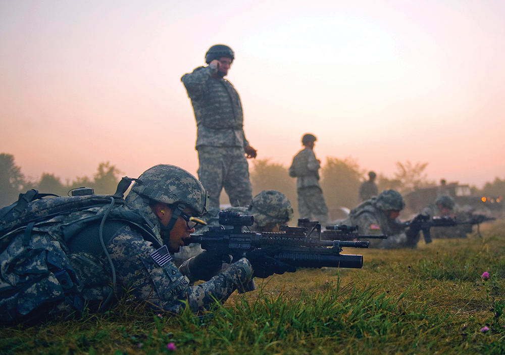 Exército Brasileiro - Durante as instruções no campo, todo soldado