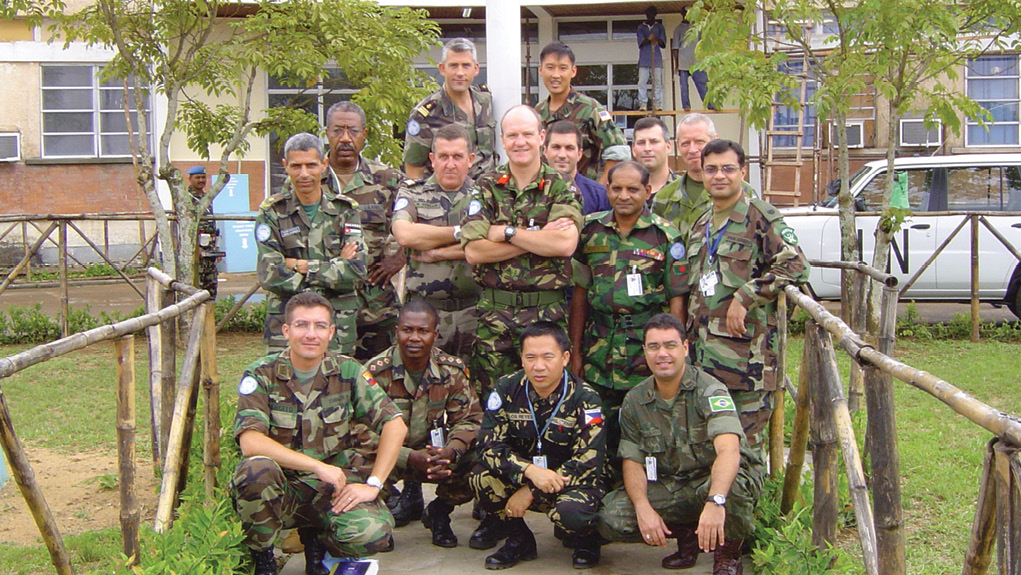 Personal de JMAC en la misión de Naciones Unidas en Liberia. La comunicación en las misiones de la ONU es desarrollada en inglés. (Foto: Opsic AGFT)