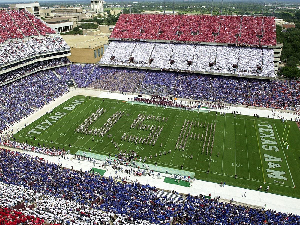 Texas A&M University football field