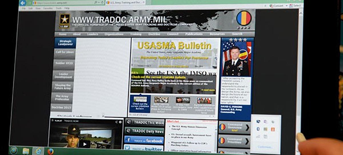 USASMA-Bulletin Screenshot