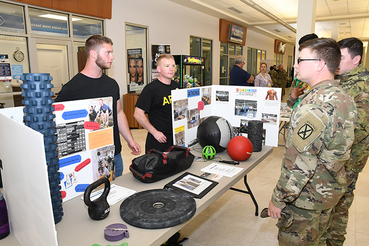 Whether it was some helpful reminders or a discovery of much-needed support and services, there was something for everyone to learn at the 101 Days of Summer Health and Wellness Fair at Fort Drum, New York, June 13, 2019.