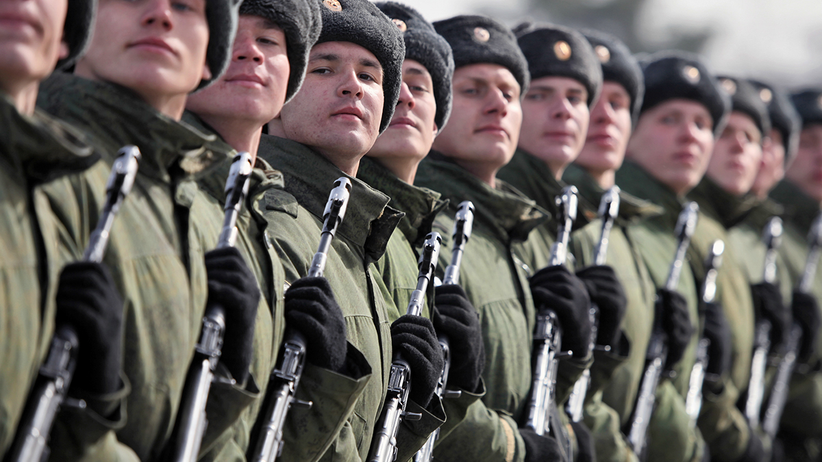 russian military women