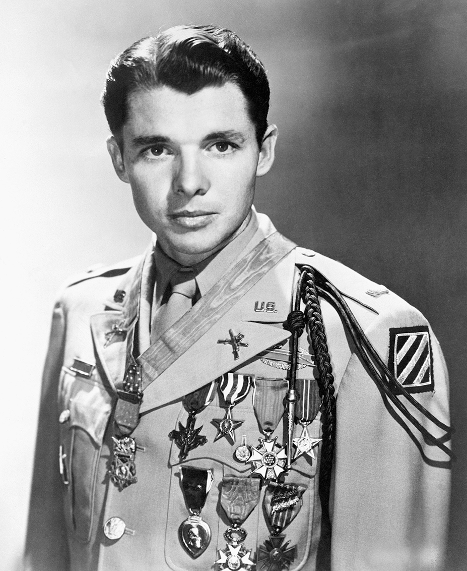 U.S. Army 1st Lt. Audie Leon Murphy