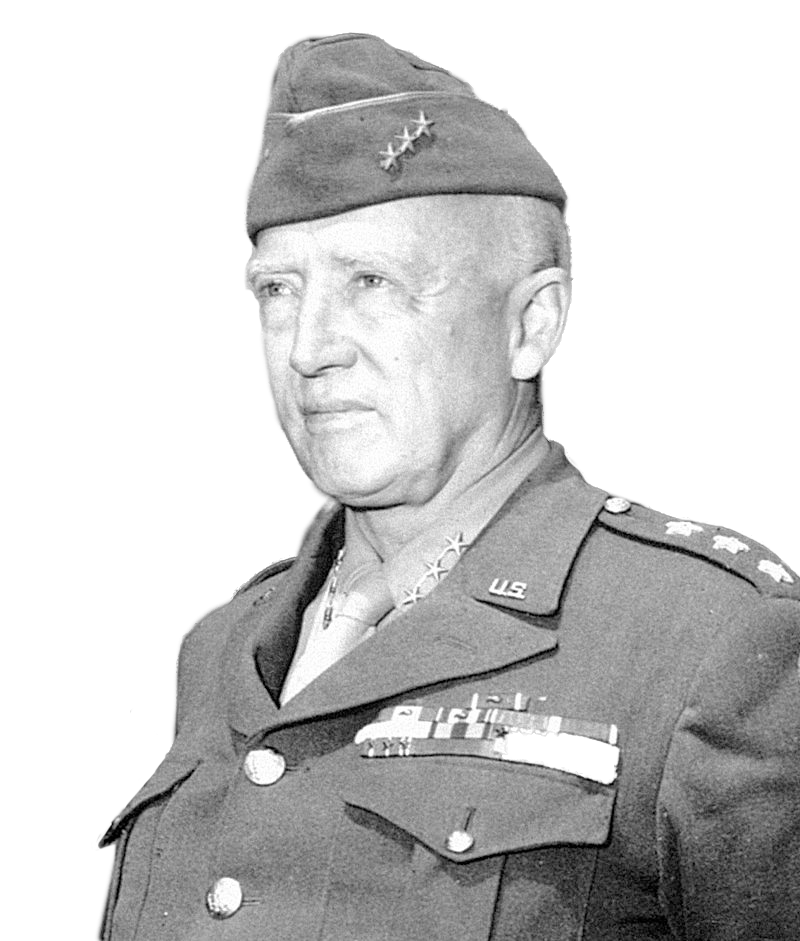 The fictional 1st U.S. Army Group supposedly commanded by Lt. Gen. George S. Patton as a deception, 7 July 1944.