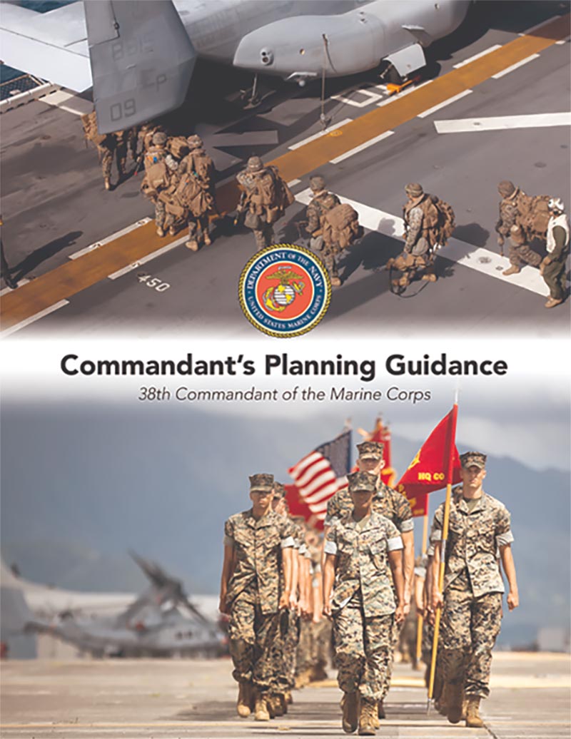 Commandant’s Planning Guidance: 38th Commandant of the Marine Corps