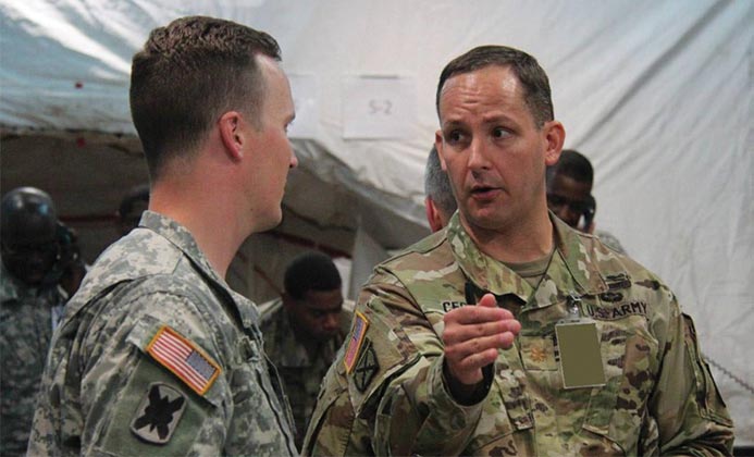Maj. Adam Cecil of Operations Group Charlie