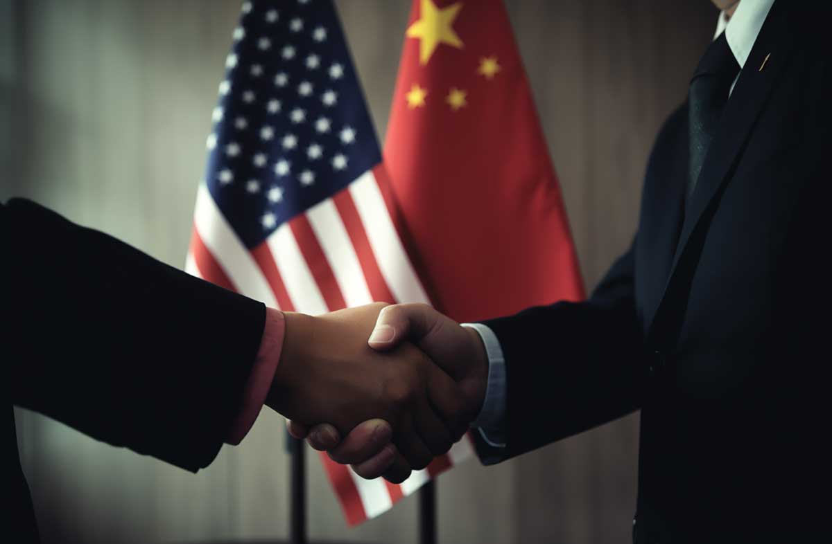 Agreements started in the mid-2020s for expansive cooperation on issues of mutual concern resulted in the development of a “near-ally” relationship between the United States and China by 2035