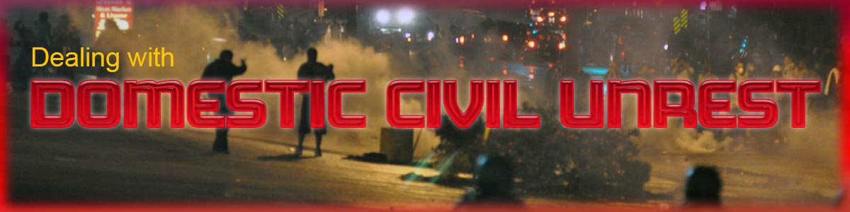 Dealing with Domestic Civil Unrest