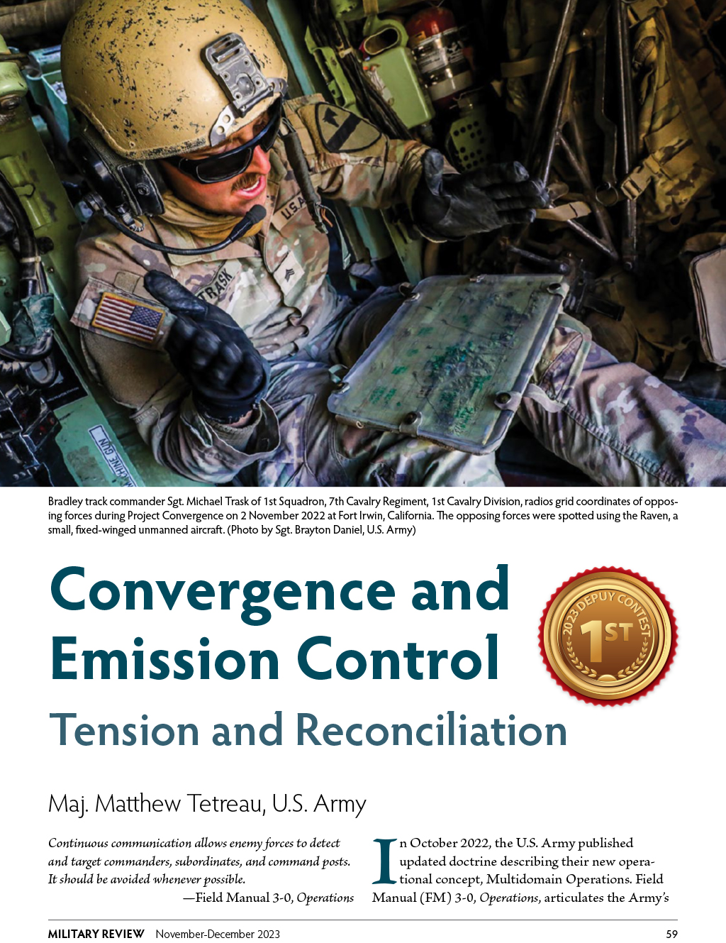 Convergence and Emission Control: Tension and Reconciliation