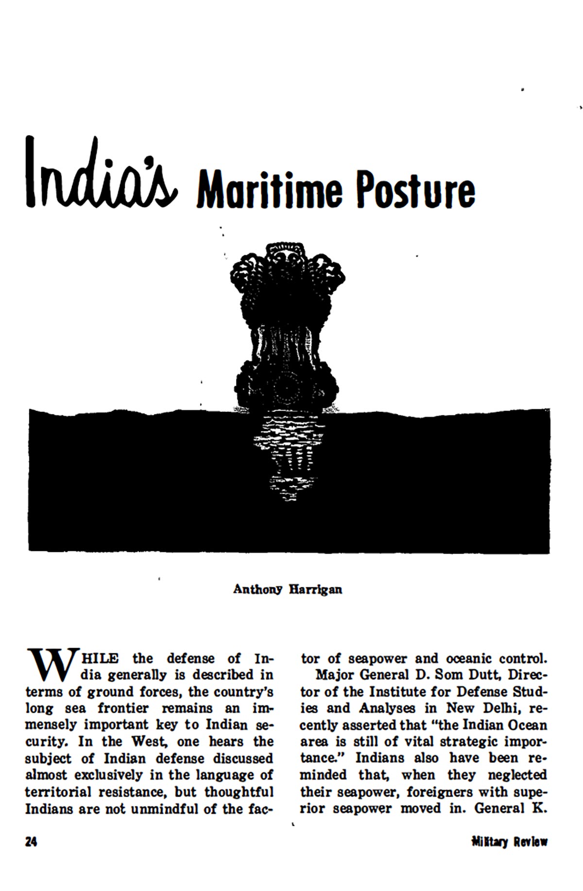 India's Maritime Posture