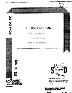 CSI Battlebook - The Battle of Metz