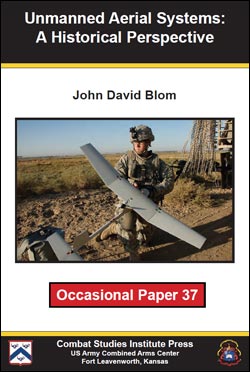 Occasional Paper 37 Unmanned Aerial Systems: A Historical Perspective