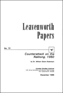 Counterattack on the Naktong, 1950 - Leavenworth Papers No. 13