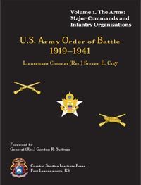 U.S. Army Order of Battle, 1919-1941 - Vol 1