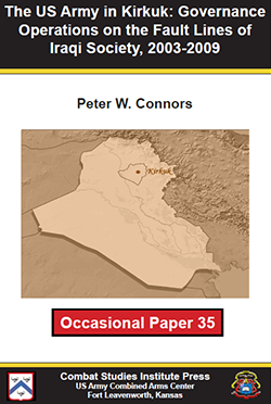 The US Army in Kirkuk - Occasional Paper 35