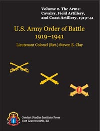 U.S. Army Order of Battle, 1919-1941 - Vol 2