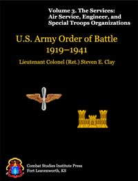 U.S. Army Order of Battle, 1919-1941 - Vol 3