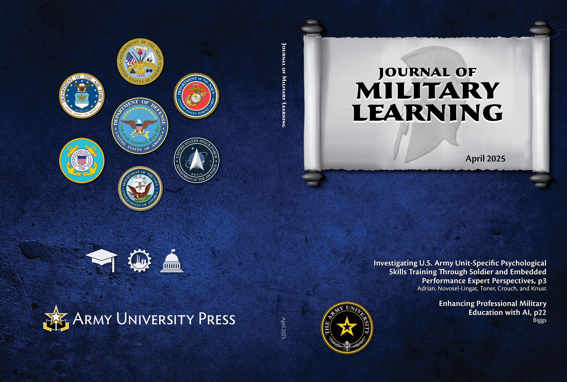 Journal of Military Learning Feb 2022 Cover