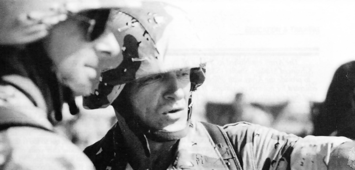 Photo of a soldier