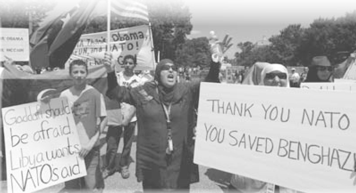 Photo of Demonstrators
