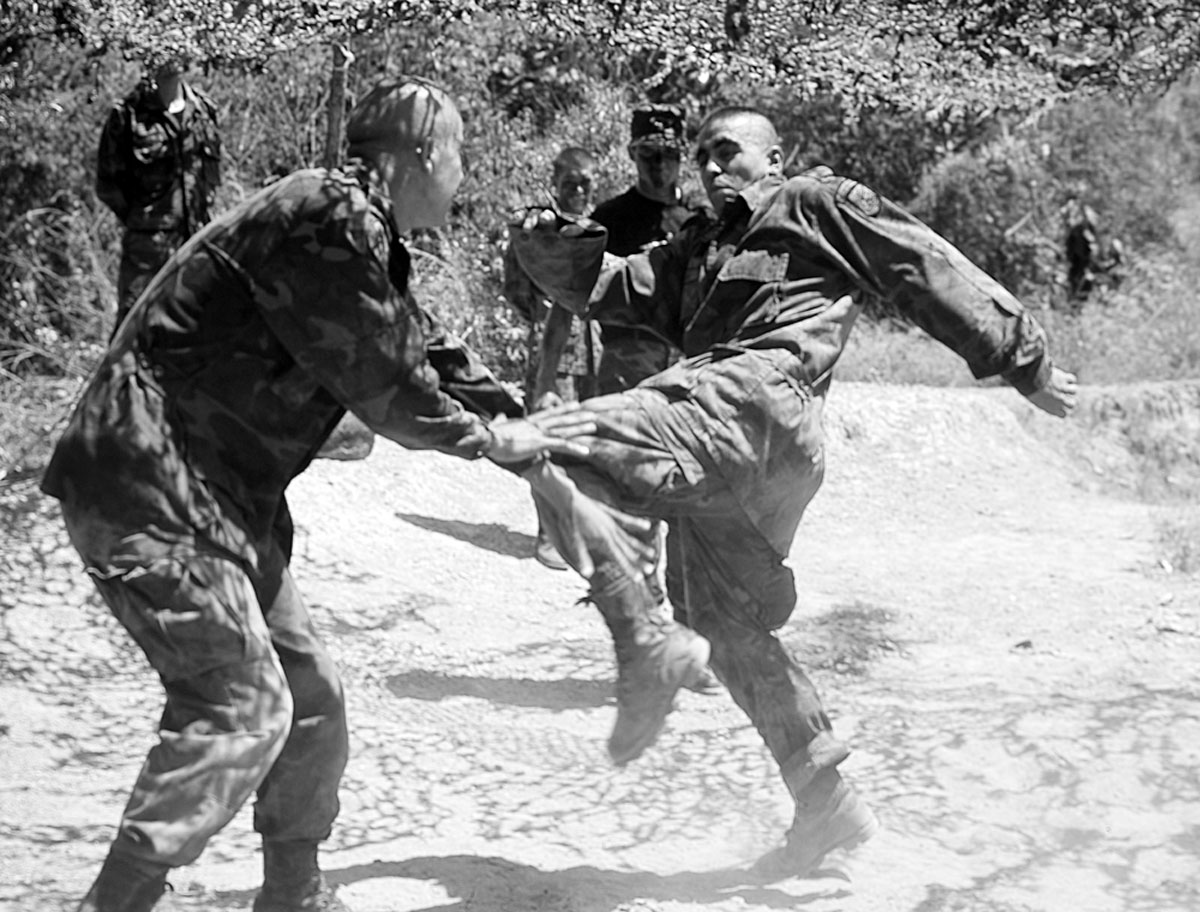 hand-to-hand training