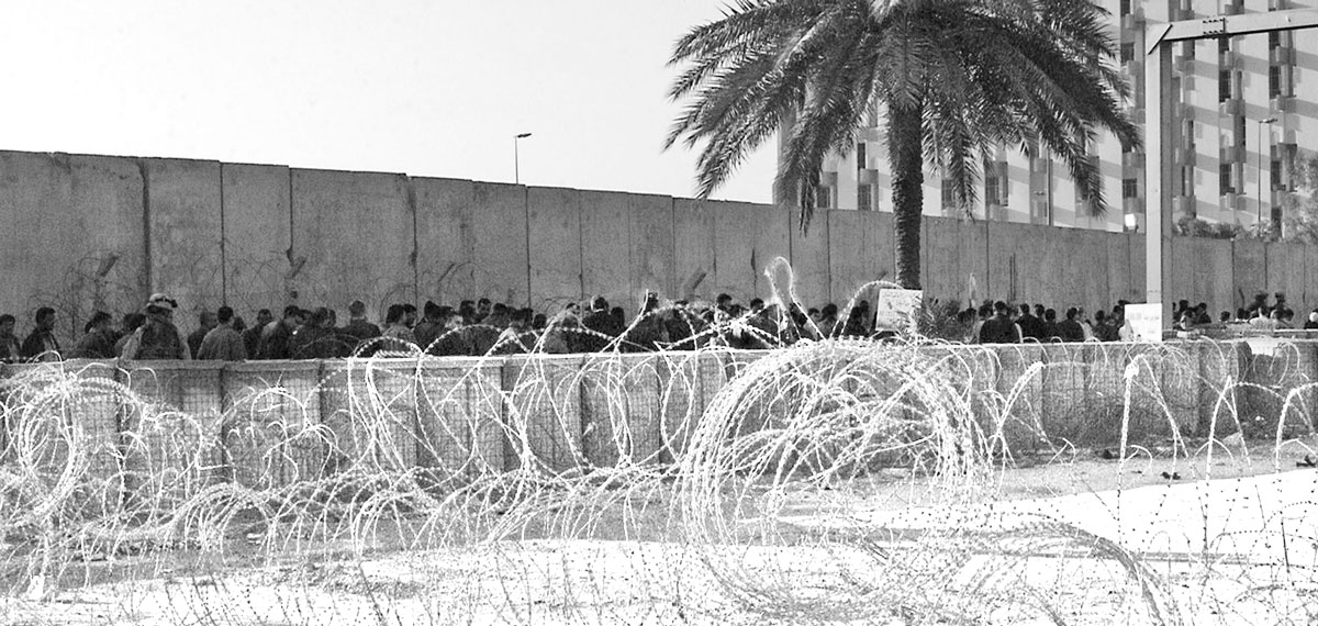 Iraqi Police recruiting event