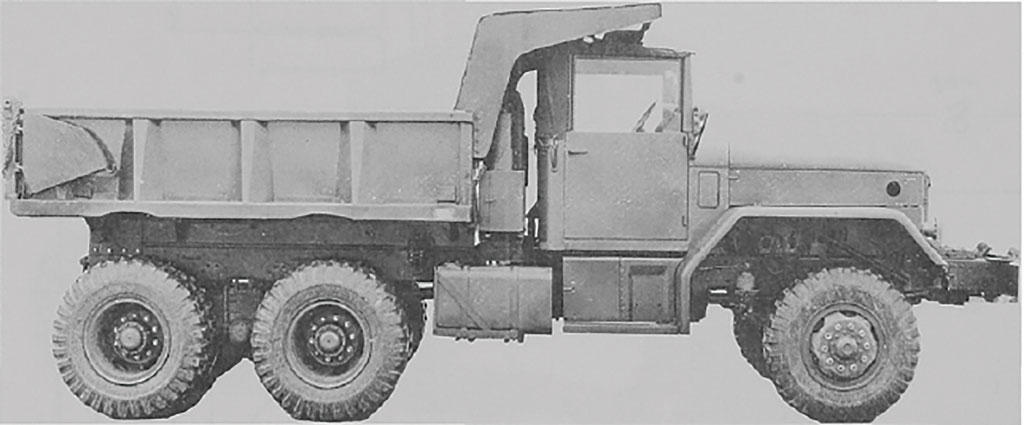 An M51 dump truck