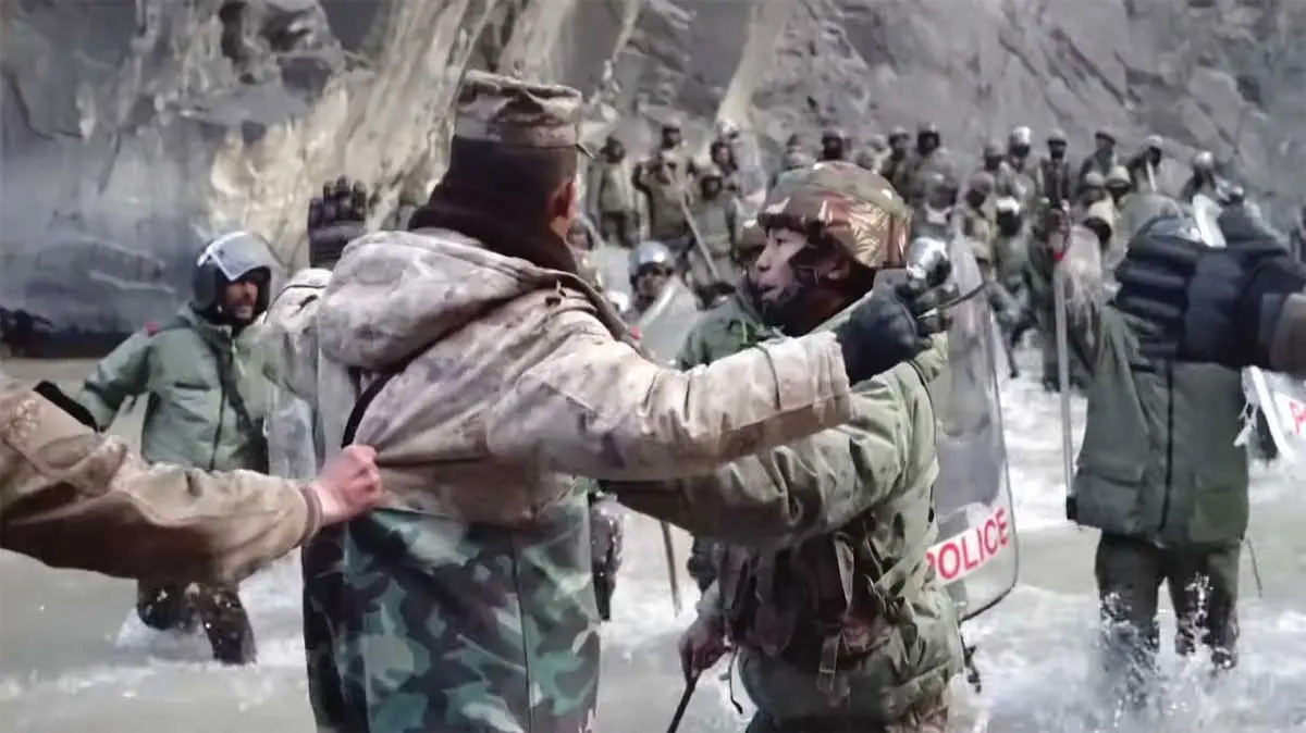 Indian and Chinese forces clash on 28 September 2021