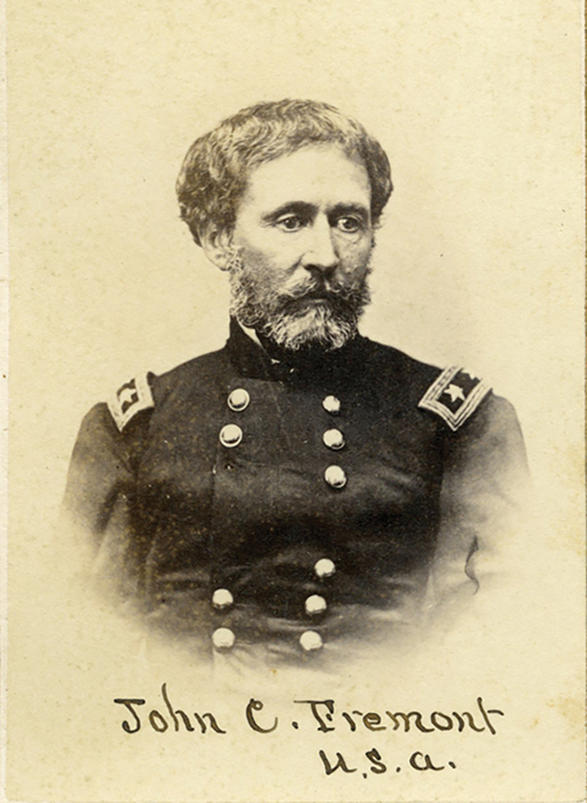 A painting of Maj. Gen. John C. Fremont