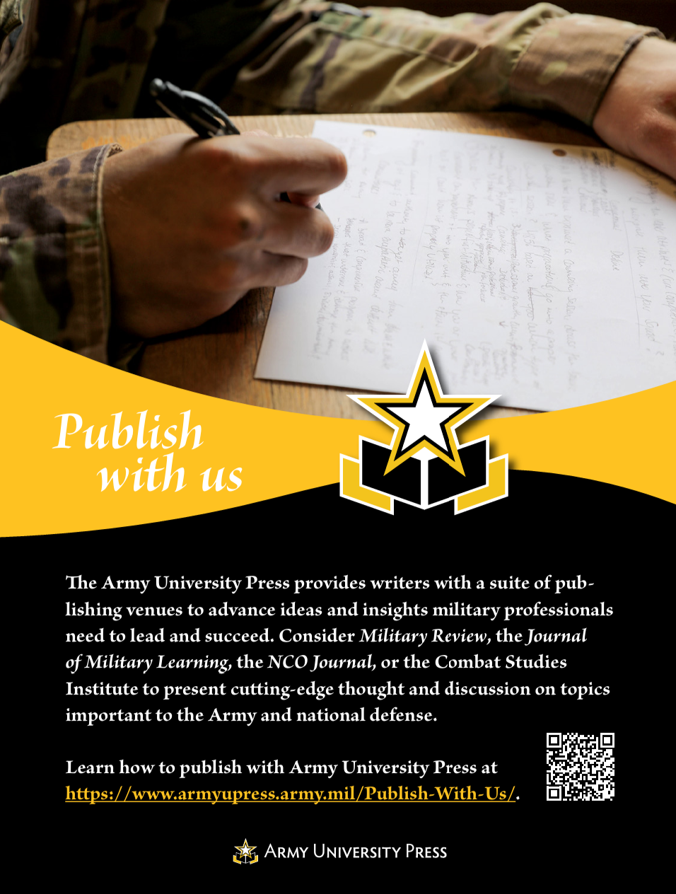 Publish With Us