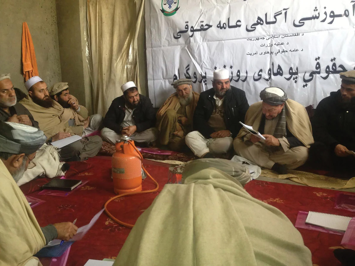 A group of Afghan community leaders
