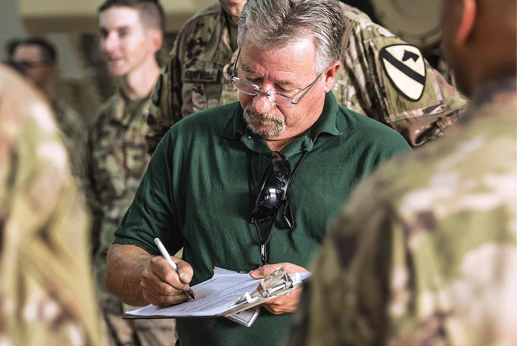 Mike Pogue, U.S. Army Tank-Automotive and Armaments Command logistics assistance representative