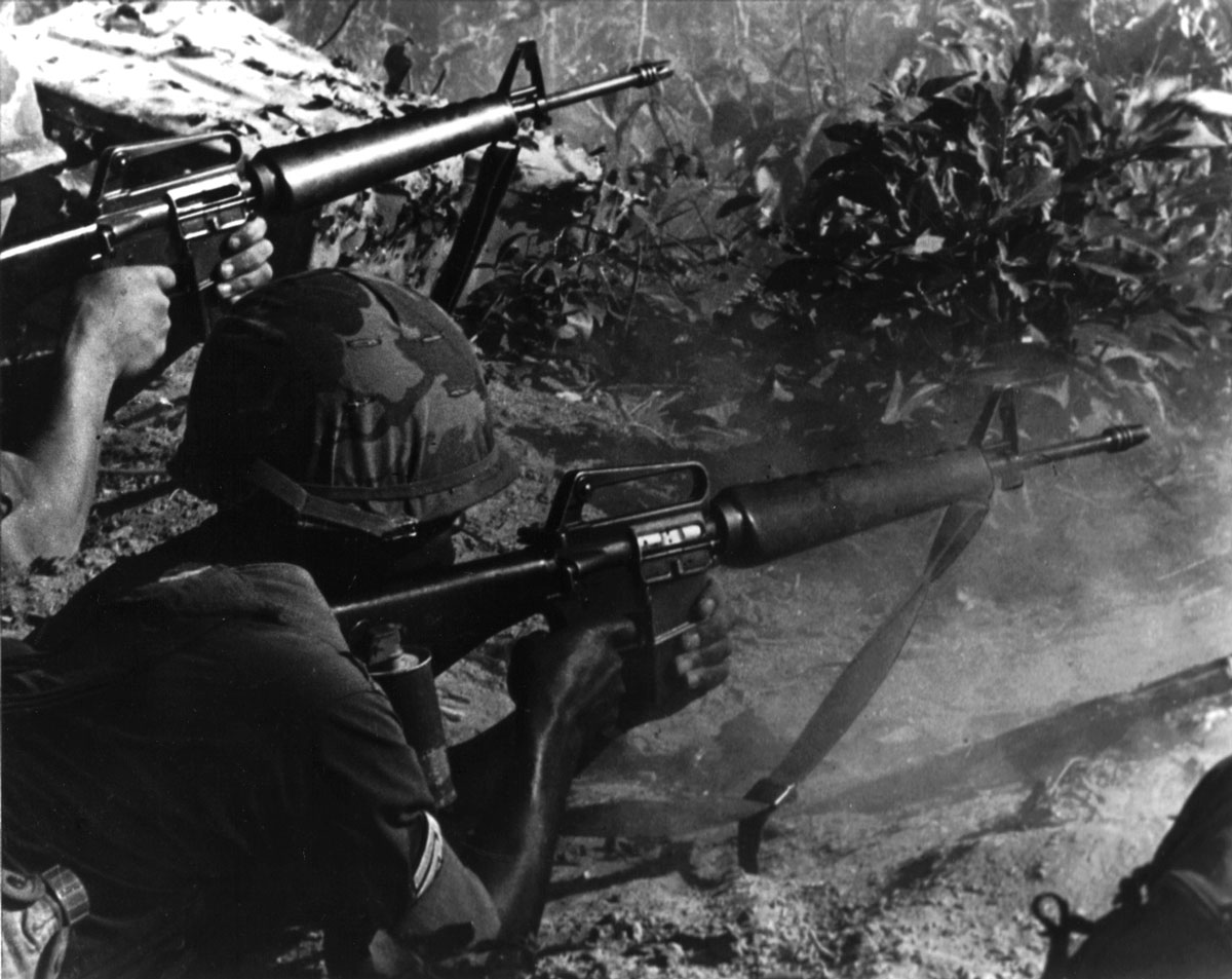 A U.S. Army rifleman