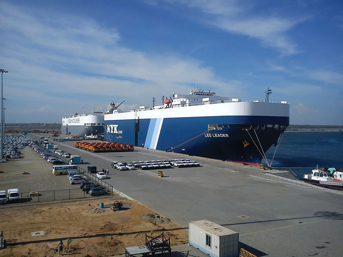 Container ships
