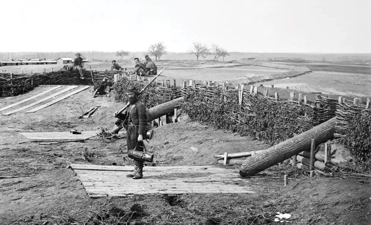 he Centreville Fort in Virginia